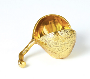 Chestnut Bowl in Brass